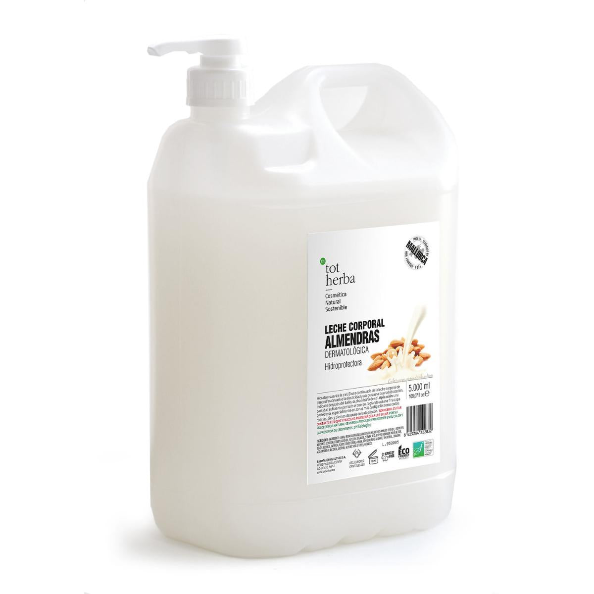 Leche corporal Almendras 5L Tot Herba