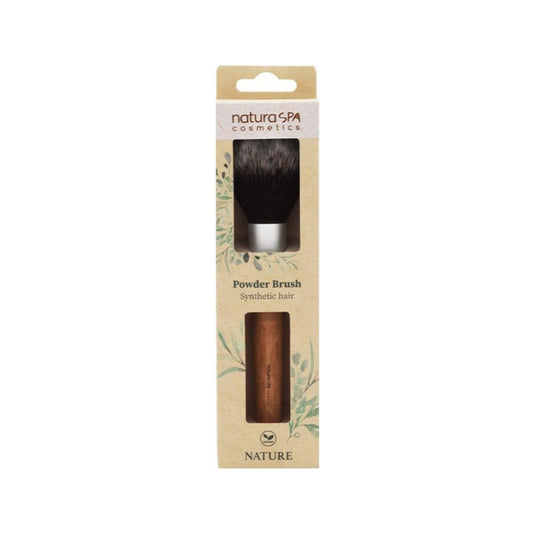 Brocha de maquillaje en polvo larga NaturaBIO Cosmetics 18 cm