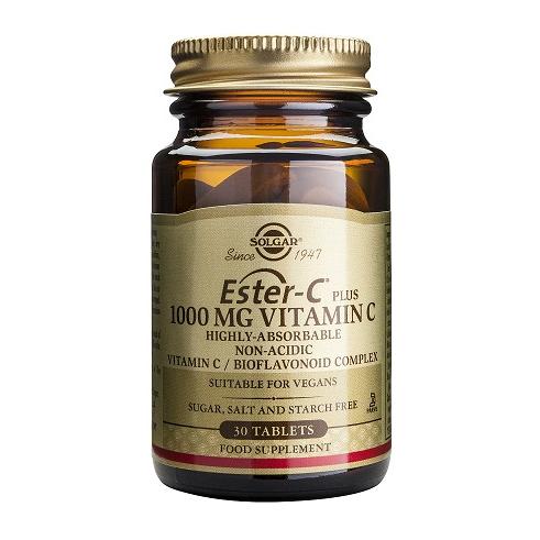 Ester C ® Plus 1000 mg Solgar, 180 comprimidos