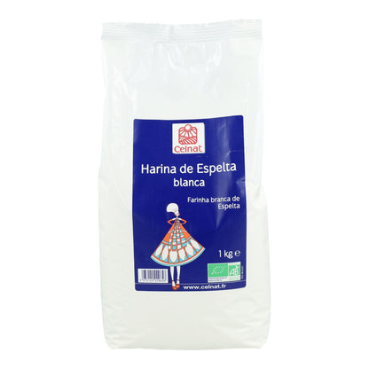 Harina de Espelta Blanca Celnat 1 kg