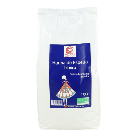 Harina de Espelta Blanca Celnat 1 kg
