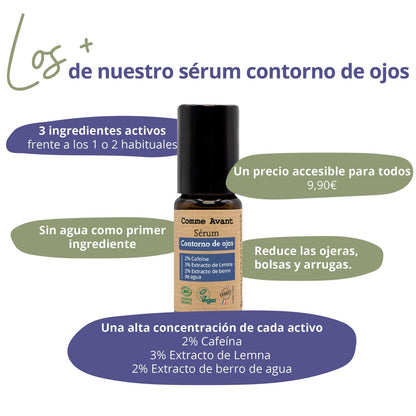 Sérum Contorno de Ojos Comme Avant 10 ml