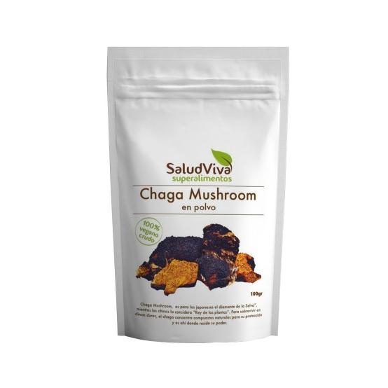 Chaga mushroom 100 g, Salud Viva