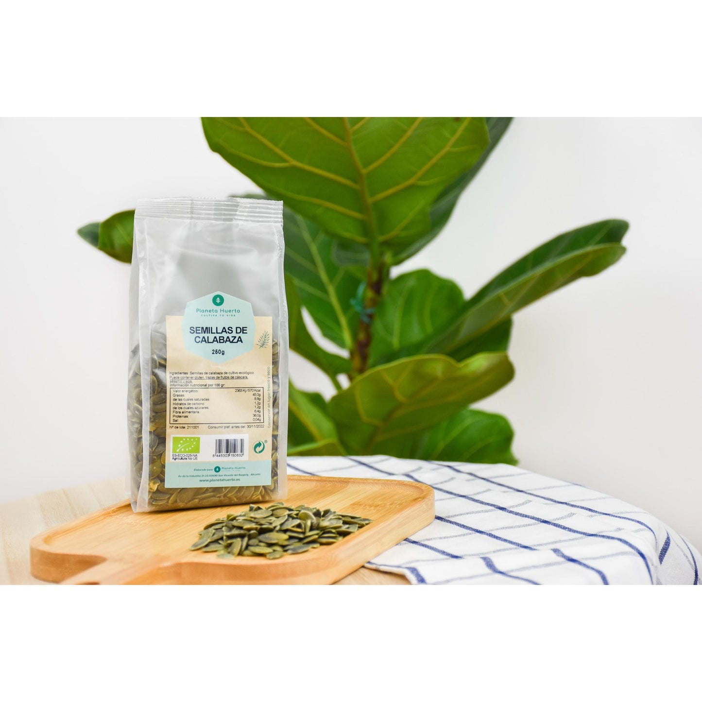 Semillas de calabaza ECO Planeta Huerto 250 g