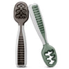 Pre Cucharas para bébe + 6 meses NumNum pack 2 uds Gris y Verde