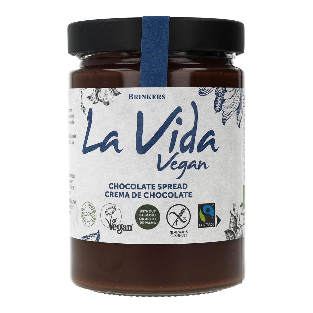 Crema Chocolate Vegana Sin Gluten La Vida Vegan 270 g
