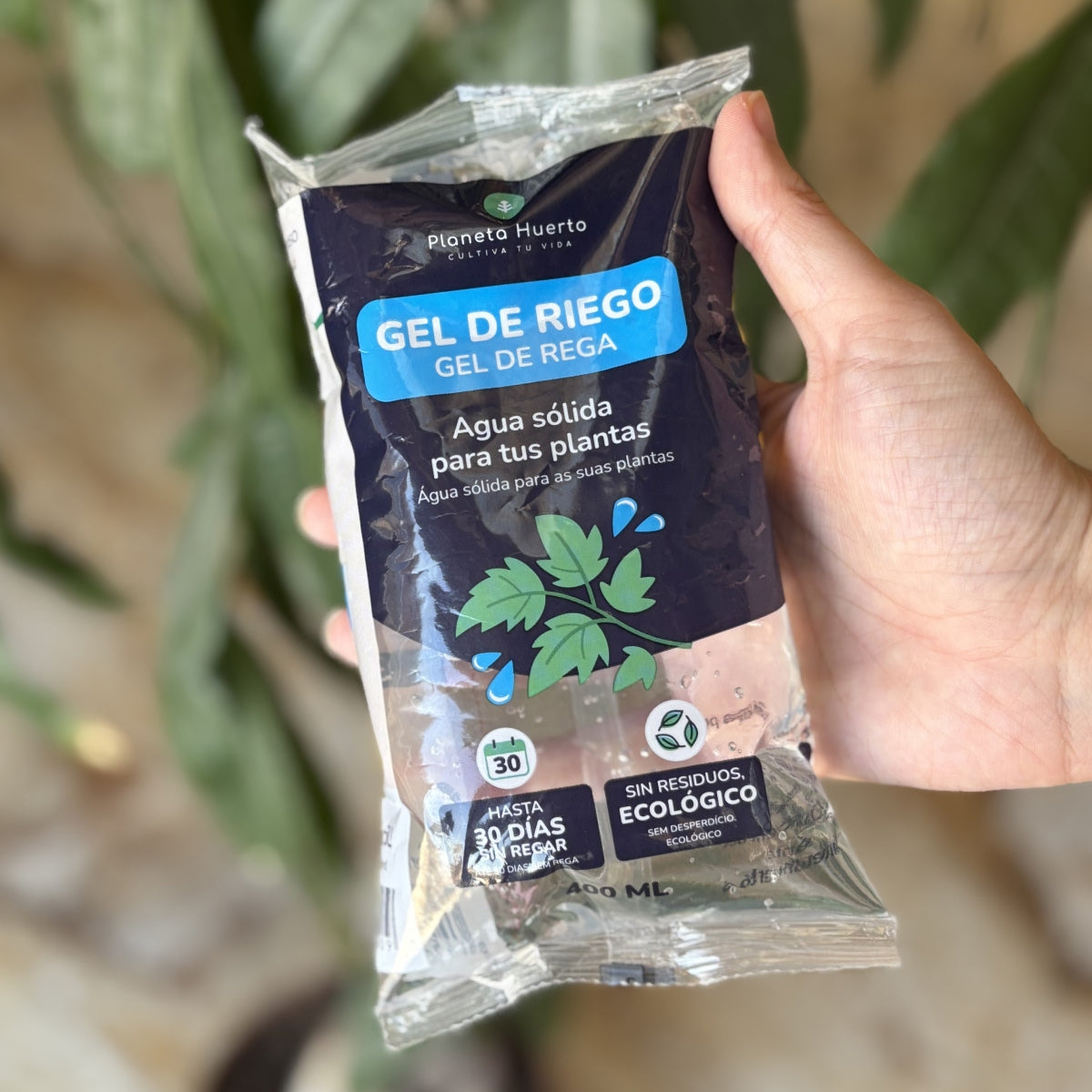 Pack 5 x Gel de Riego Planeta Huerto 400 ml