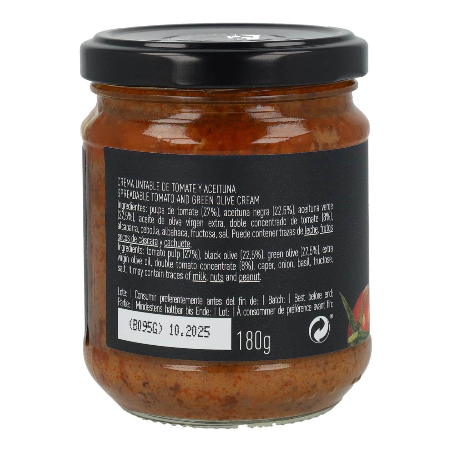 Crema de Tomates y Aceitunas La Chinata 180 g