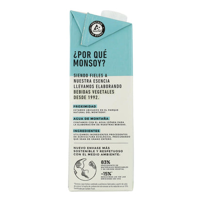 Pack 6 uds Bebida Almendra BIO Monsoy 1 L