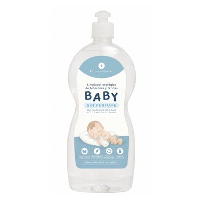 Baby Limpiador de biberones, tetinas y chupetes ECO Planeta Huerto 500 ml