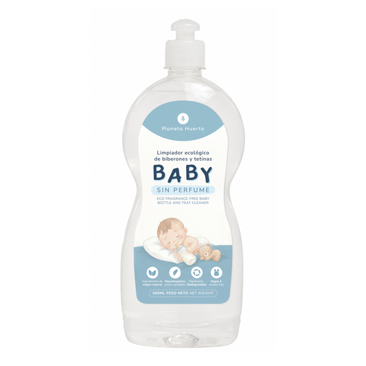 Baby Limpiador de biberones, tetinas y chupetes ECO Planeta Huerto 500 ml