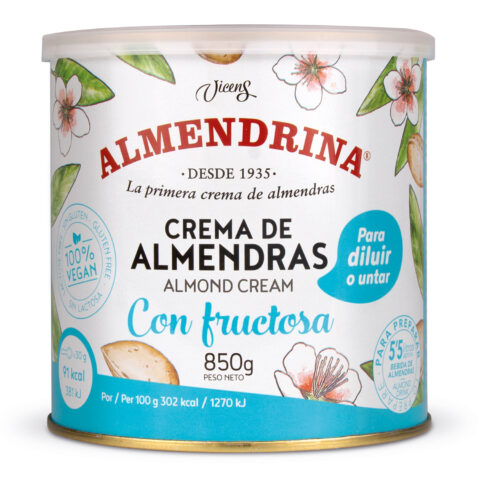 Crema almendras con fructosa Almendrina 850g
