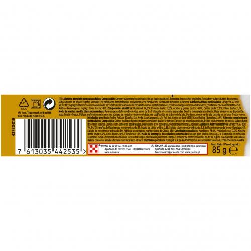 Pack 24 x GOURMET GOLD Tartaleta Pollo y Zanahoria Comida húmeda 85g
