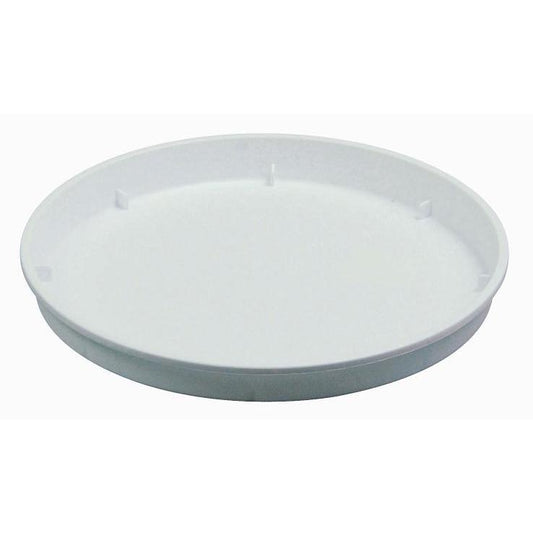 Plato maceta clasic blanco 24 cm