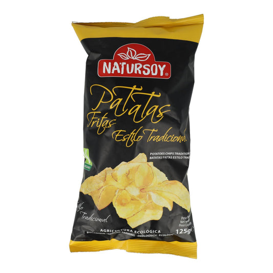 Patatas fritas con piel ECO, . Natursoy