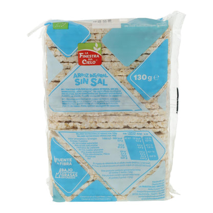 Tortitas de Arroz Sin sal La Finestra Sul Cielo 130 g