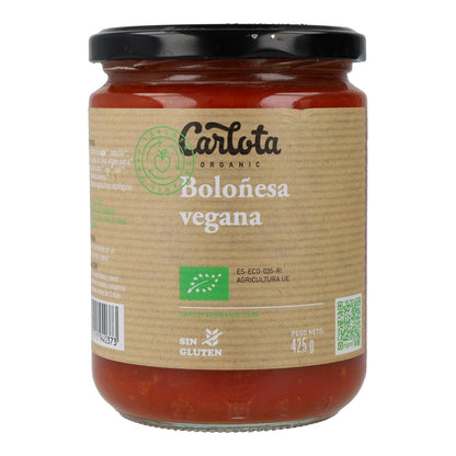 Salsa Boloñesa Vegana Carlota 425 g