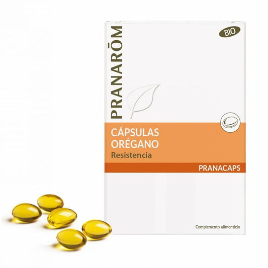 Orégano Pranarôm + esencia limón, 30 perlas