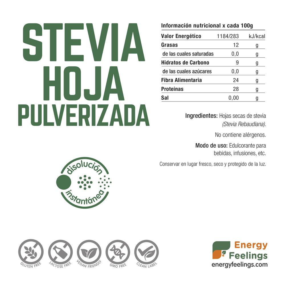 ESTEVIA hoja pulverizada Doypack
