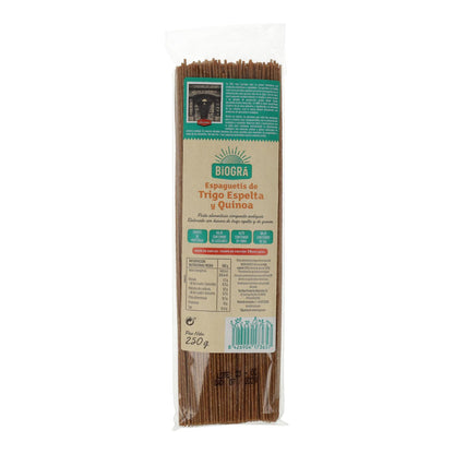 Espagueti de Quinoa y Espelta ECO Biográ 250 g