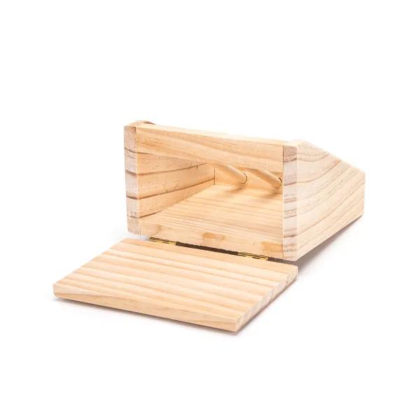 Comedero para heno de madera Nobleza 24x16x19 cm