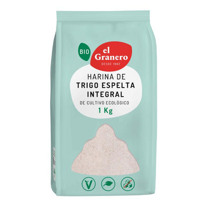 Pack 2x Harina de Trigo Espelta Integral Bio El Granero 1kg