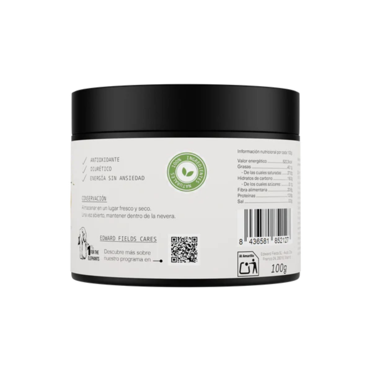 Té Matcha Premium con Coco, Edward Fields Tea, 100g