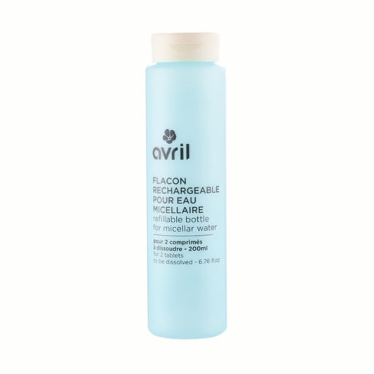 Botella rellenable para agua micelar Avril 250 ml