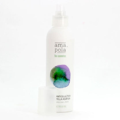 Crema anticelulítica de centella Amapola Biocosmetics 250 ml