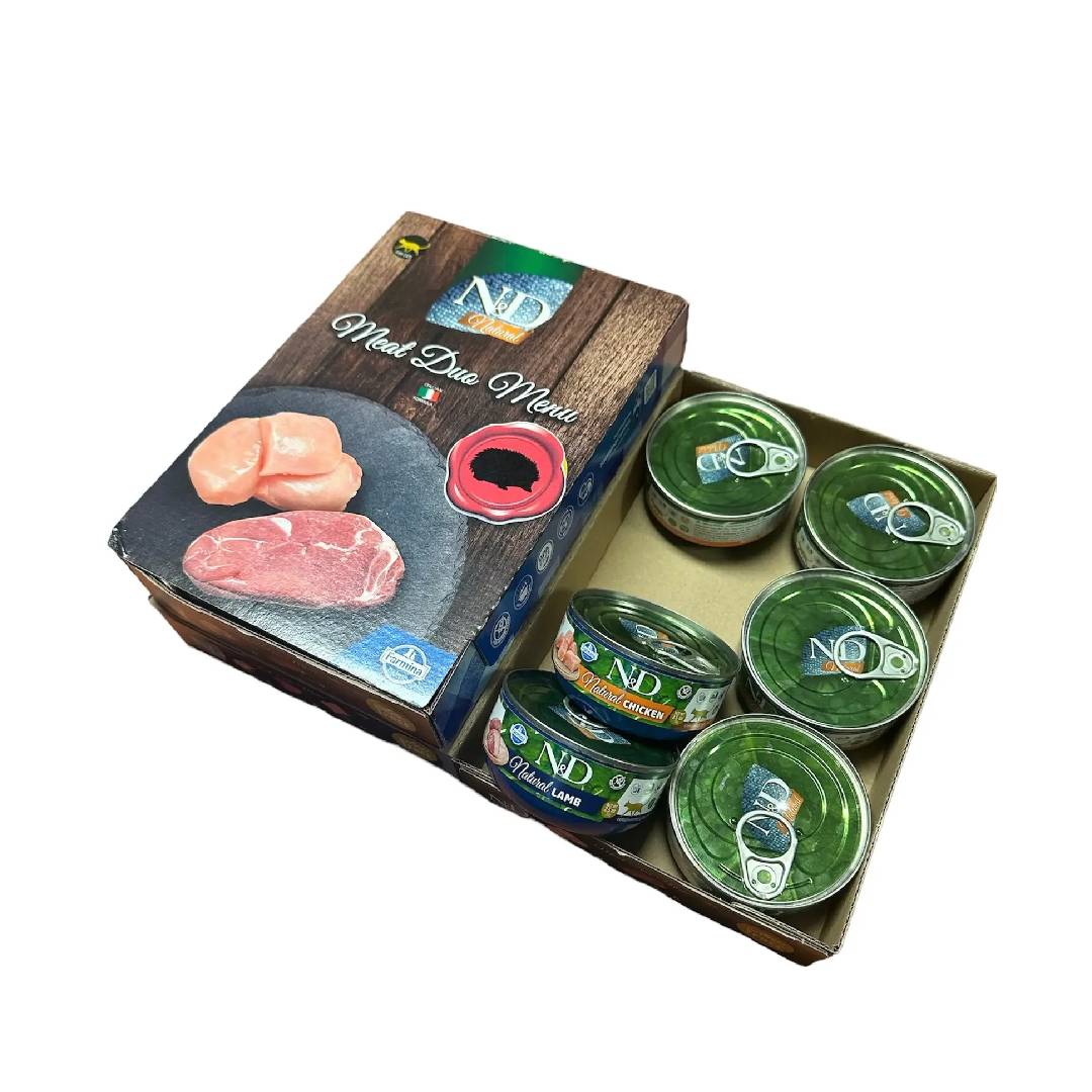 ND cat Natural Meat Duo Farmina 6x70 g Farmina Comida húmeda para gatos