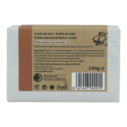 Jabón de Argán Artesanal 100g Essabó