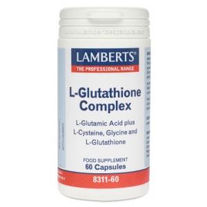 L-Glutationa Complex Lamberts, 60 capsules