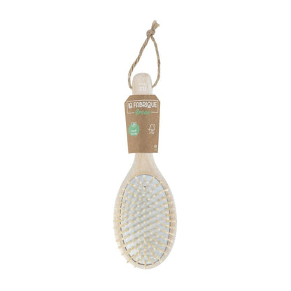 Cepillo de cabello neumático de madera 100% natural La Fabrique Green