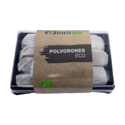 Polvorones almendra artesanos ECO El Abuelo, 200 g