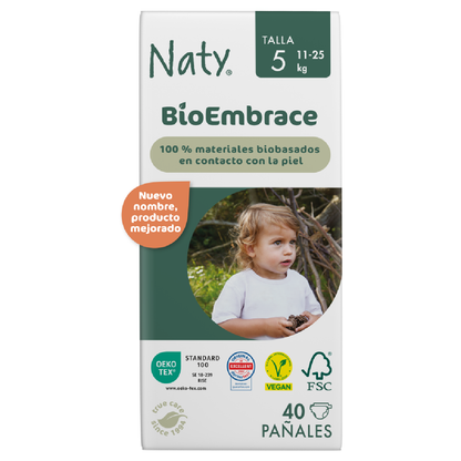 Pañal Nº 5 Naty 11-25 kg  Eco by Naty 40 uds
