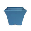 Tiesto prebonsai plástico azul 11,5 x 11,5 x 9 cm