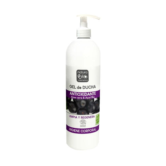 Gel ducha antioxidante Aloe & Açai 740 ml NaturaBIO