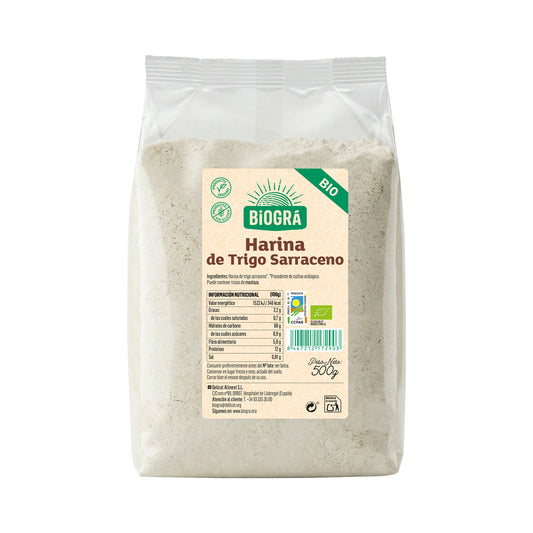 Harina de Trigo Sarraceno Bio Biográ 500 g