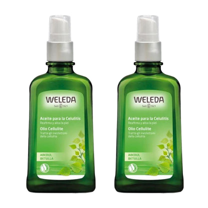 Pack 2x Aceite Anticelulítico de Abedul Weleda 100ml