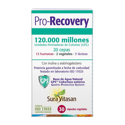 Pro Recovery 120.000 millones (UFC) 30 Caps Sura Vitasan