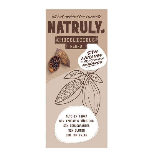 Chocolicious de chocolate negro, Natruly