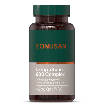 Bonusan L-Triptófano 500 mg plus 60 cápsulas