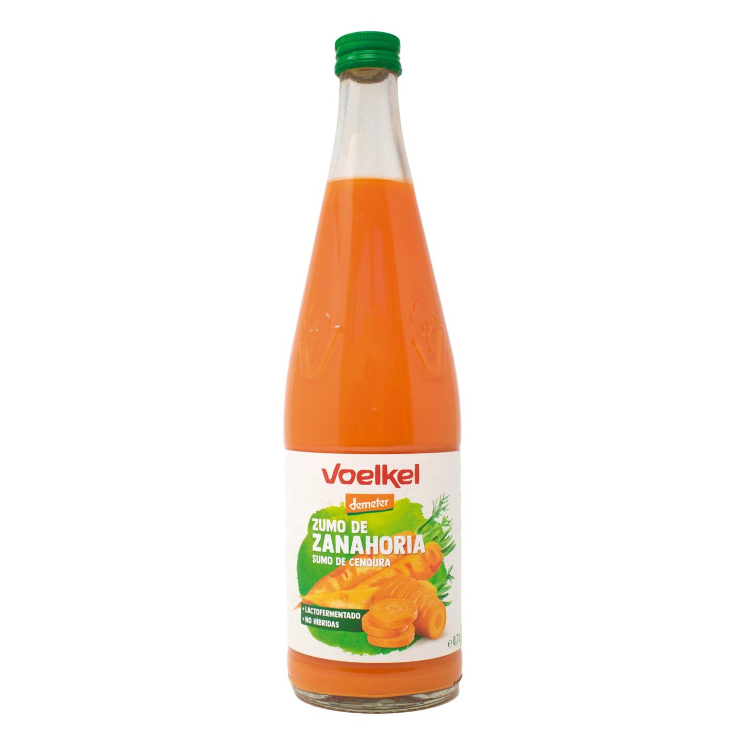 Zumo de Zanahoria Lactofermentado Voelkel 700ml