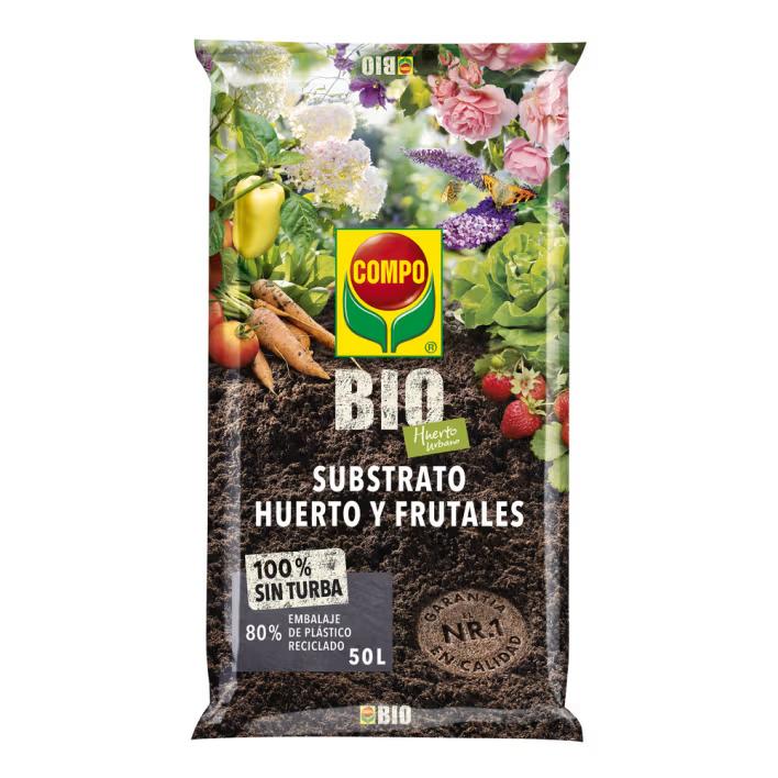 Compo Bio Sustrato Huerto Urbano 5 L