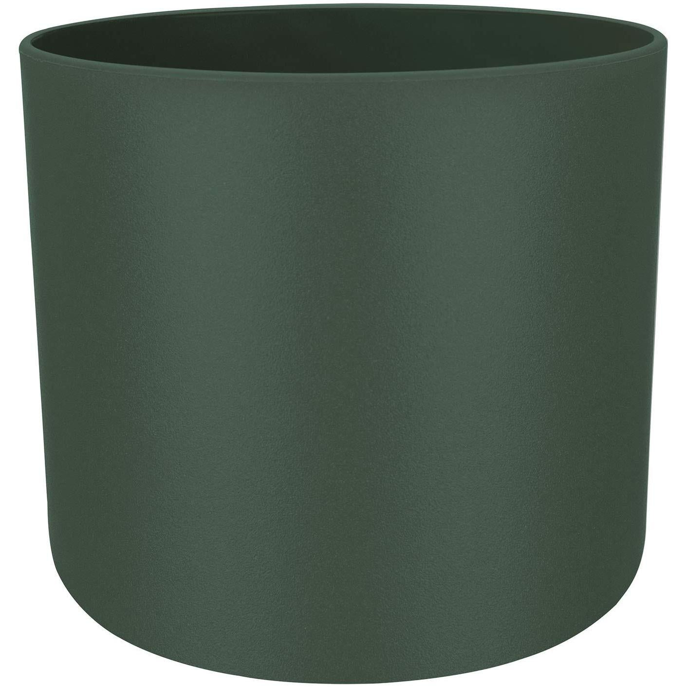 Macetero B.for Soft Round Elho Verde  14 cm