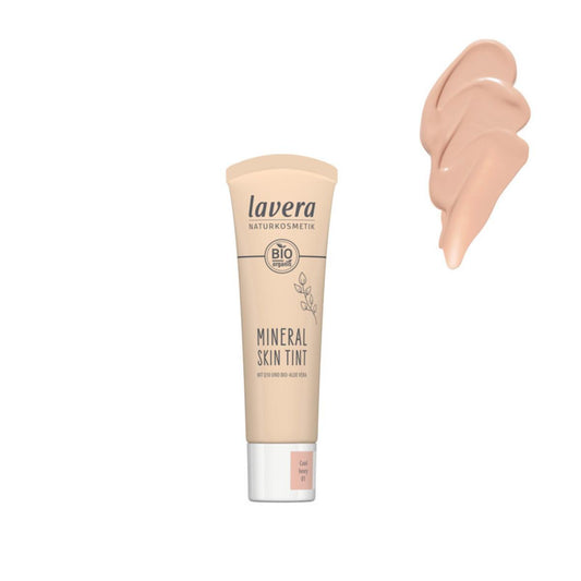 Crema color mineral Q10 - 01 Cool Ivory, Lavera 30 ml