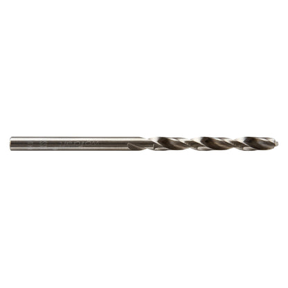 Brocas espirales HSS rectificadas con vástago redondo para metal Wolfcraft