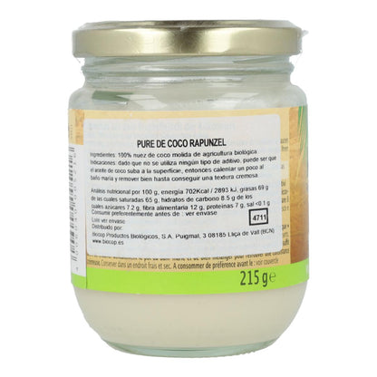 Puré Coco 125 gr Rapunzel