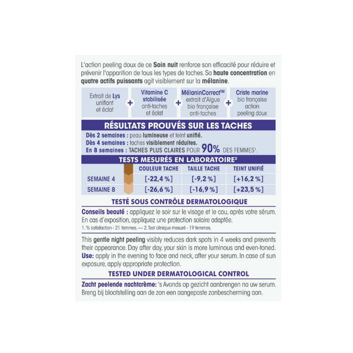 CREMA NOCHE PEELING LUMI'LYS [C] ANTIMANCHAS EXPERT,  SO'BIO, 50 ml