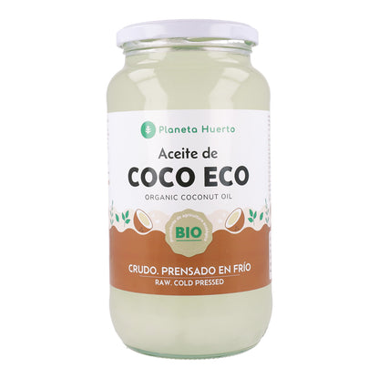 Pack 3x Aceite de coco ECO Planeta Huerto 860 ml